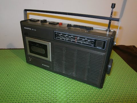 RADIOMAGNETOFON MARTA RM-405 - FILM POGLĄDOWY