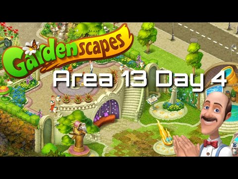 Area 13 Day 4 | Playrix Gardenscapes