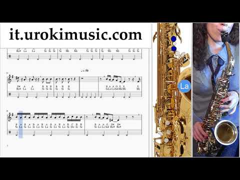 Lezioni di Sassofono Tenore Imagine Dragons - Natural Tutorial Spartito um-ih276