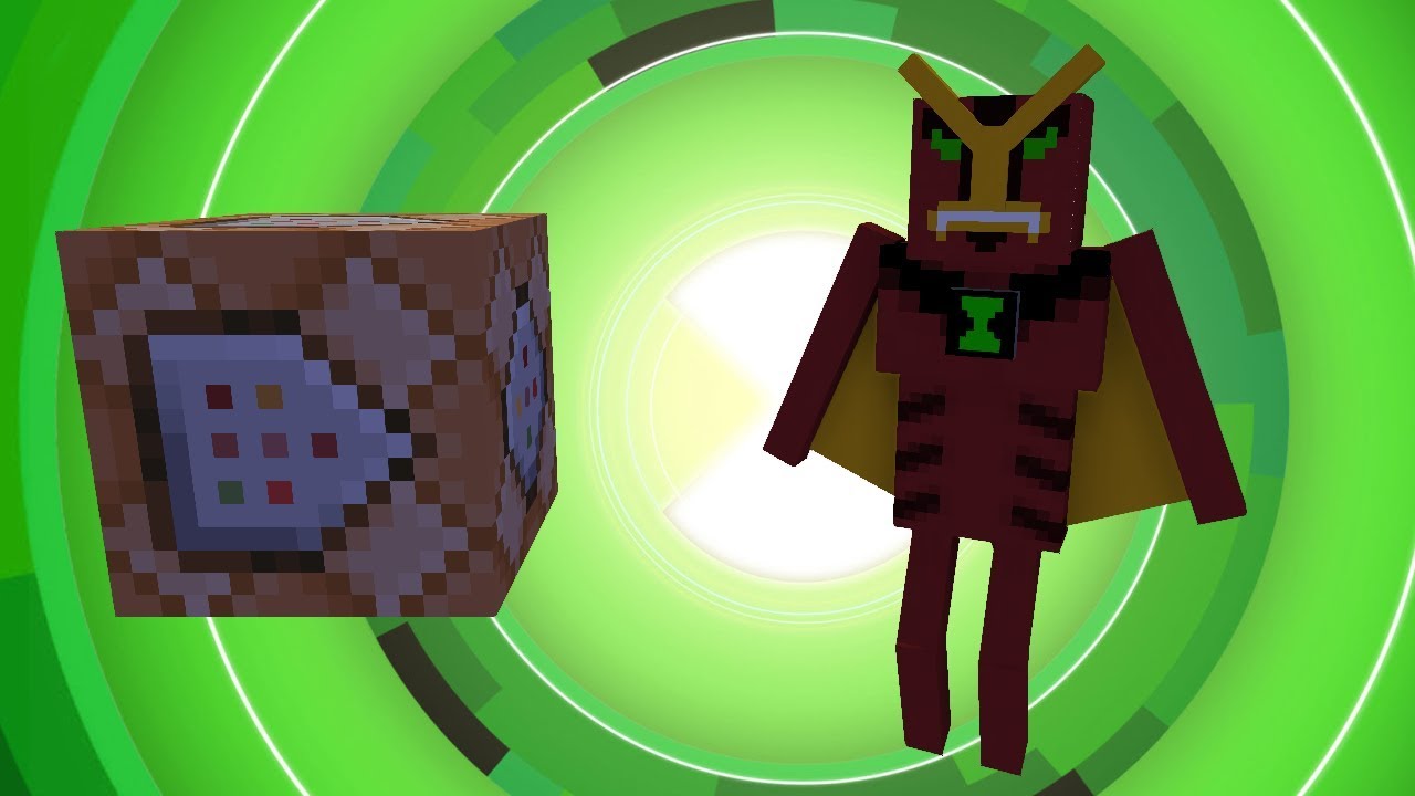 Jetray | Minecraft Ben 10 Datapack