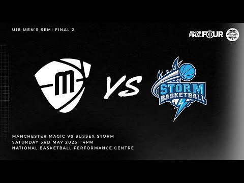 G11_Under 18 Men's Semi Finals 2 – Manchester Magic (Red) V Sussex Storm (Navy) (Court 2)