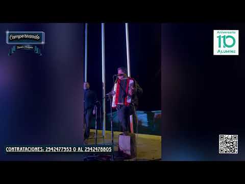 Grupo "Campereando" en vivo, 110 aniversario de Aluminé 