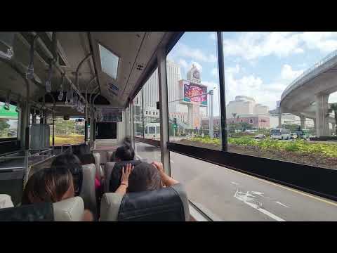 🇲🇴 澳門威尼斯人穿梭巴士(往威尼斯人酒店西翼大堂)行車片段 The Venetian Macao Shuttle Bus(to The Venetian Macao Hotel W. Lobby)
