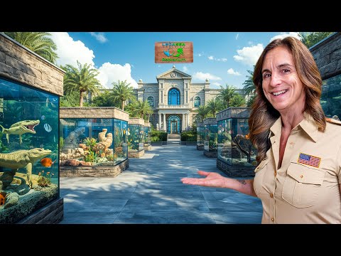 Entire Cage By Cage Tour of Zoo and Aquarium!