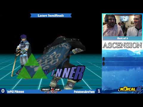 "Ascension 11/2/19" - [ePG] Pikmon (Ike) v. PotatoesAreYum (Ganon) - Losers Semis