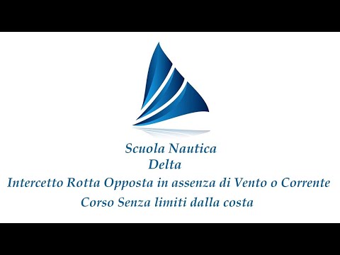 INTERCETTO ROTTA OPPOSTA IN ASSENZA DI VENTO E CORRENTE