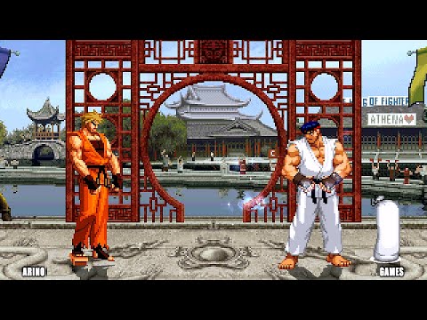 ICE RYU VS SUPER RYO SAKAZAKAZI! SUPER INTENSE FIGHT!
