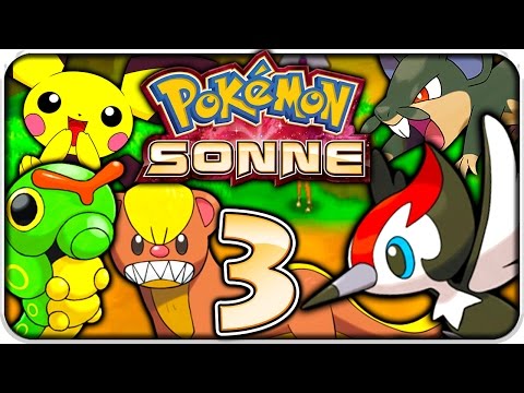 Let's Play Pokémon Sonne Part 3: Route 1 - Erste Pokémon fangen & Trainer-Kämpfe!