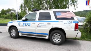 preview picture of video 'NYPD ON OVERSEA MISSION - NYPD SUV in GERMANY - 2013.'