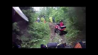 preview picture of video 'Drummond Island Michigan ATV Ride - 2012 (Part 2)'