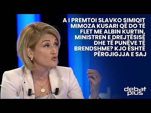 A i premtoi Slavko Simiqit Mimoza Kusari që do të flet me Albin Kurtin? Tregon Mimoza Kusari - Lila