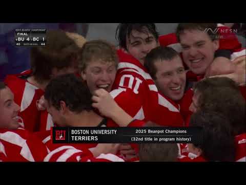 Boston University vs. Boston College - 2025 Beanpot Championship Highlights