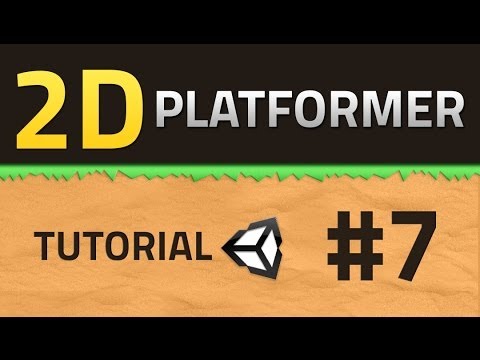 7. How to make a 2D Platformer - ANIMATION - Unity Tutorial