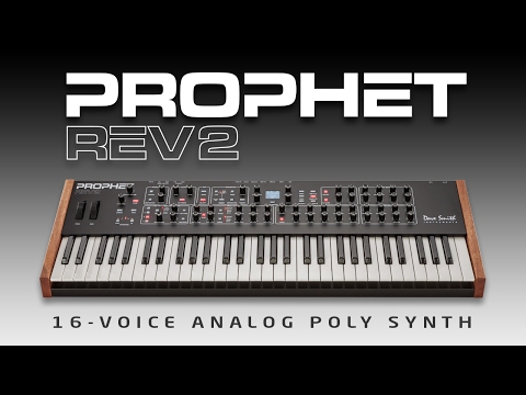 Prophet Rev2  16-voice Analog Poly Synth- Official Intro