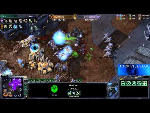 TekBigBiRd vs EveTechTron [PvZ] #SC2
