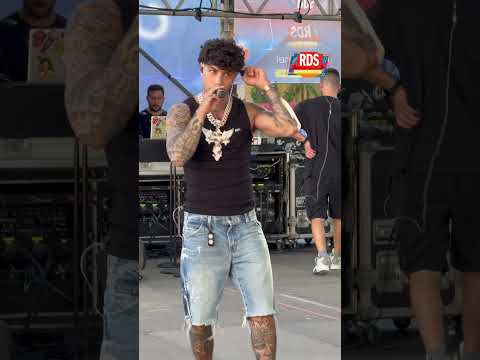 Tony Effe e Gaia provano prima dell’RDS Summer Festival