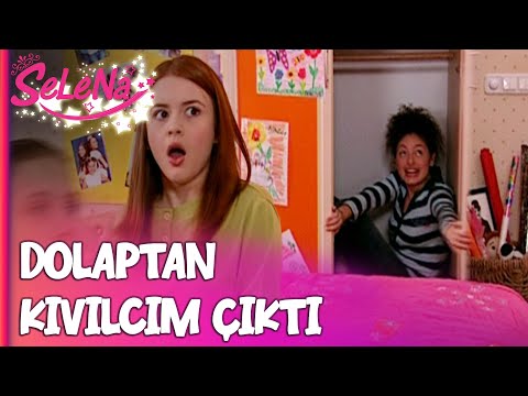 Kıvılcım, kızların dolabına saklanıyor - Selena Özel Sahneler