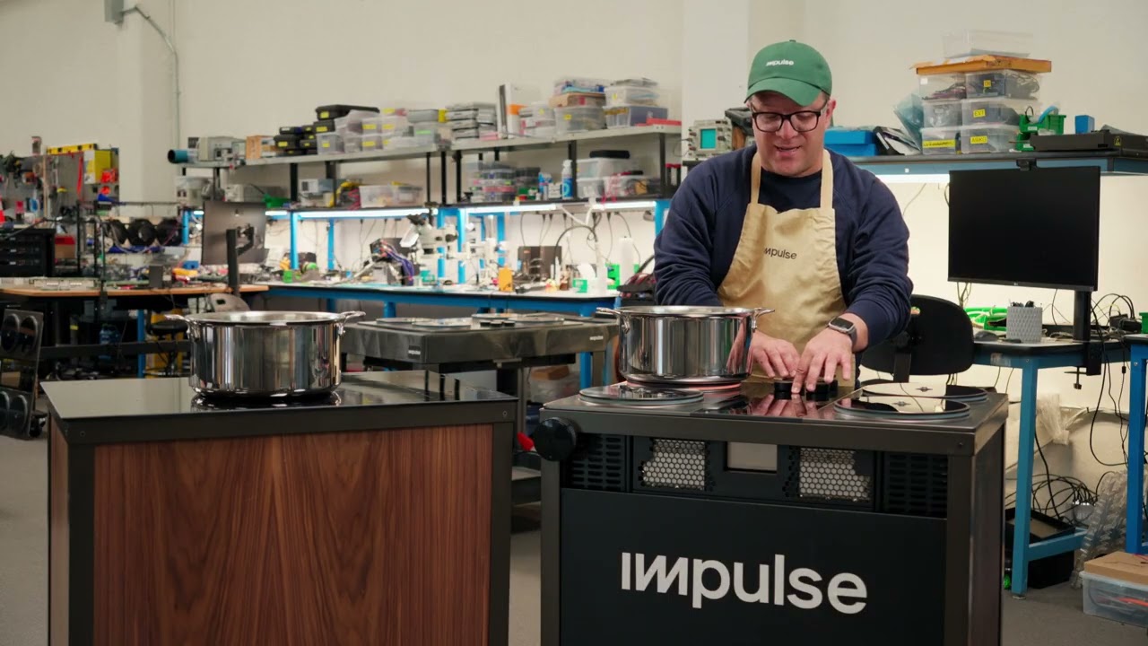 Impulse VS standard induction, boil test