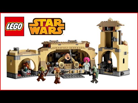 Vidéo LEGO Star Wars 75326 : La salle du trône de Boba Fett