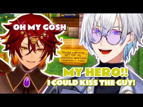 Just Malim and Kaelix being cute and giving each other gifts 【#VCraftEnchanted】