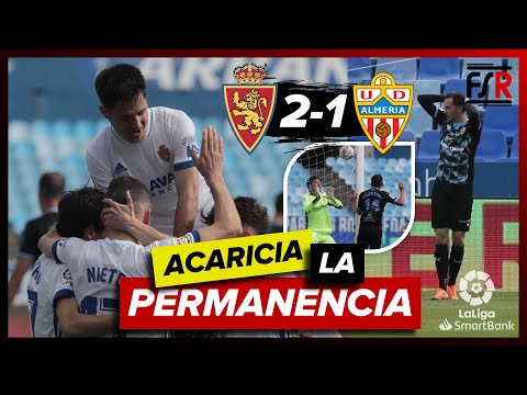 El ZARAGOZA acaricia la PERMANENCIA | Zaragoza-Almería | Jornada 34 (LaLiga SmartBank)