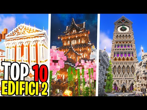 TOP 10 EDIFICI di MINECRAFT