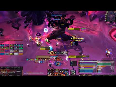 World of Warcraft - [Distinctly Average] Mythic Carapace of N'Zoth Liønheartx Rank16Fury Warrior PoV