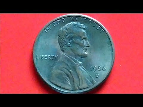 The Most Valuable 1986 D Lincoln Penny