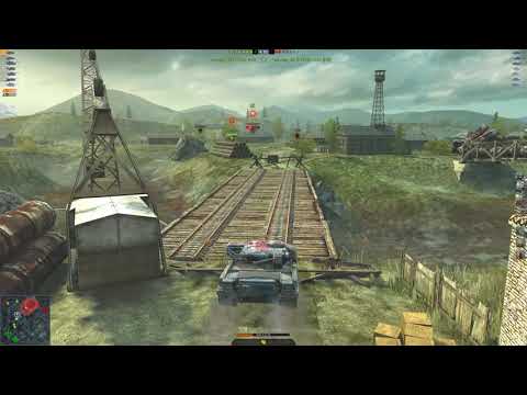 World of Tanks Blitz : Chieftain Mk.6 at Canal