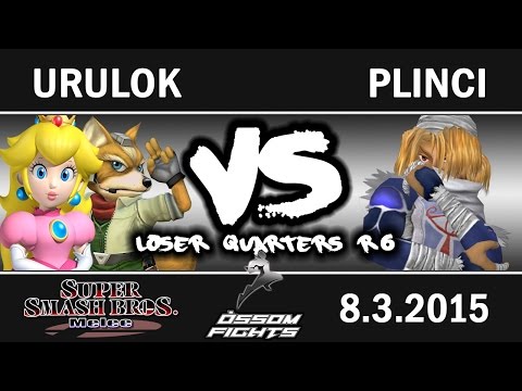 Òssom Fights Nacional - Loser Quarters R6 - Urulok (peach, fox) vs Plinci (Sheik)