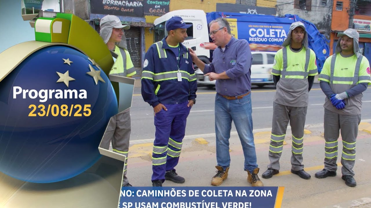 Biometano e os caminhões de coleta na Zona Leste de SP