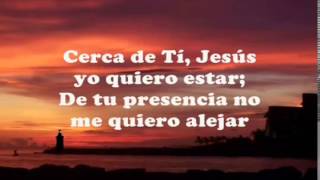 Video thumbnail of "Jesús adrián romero cerca de ti jesús quiero estar"