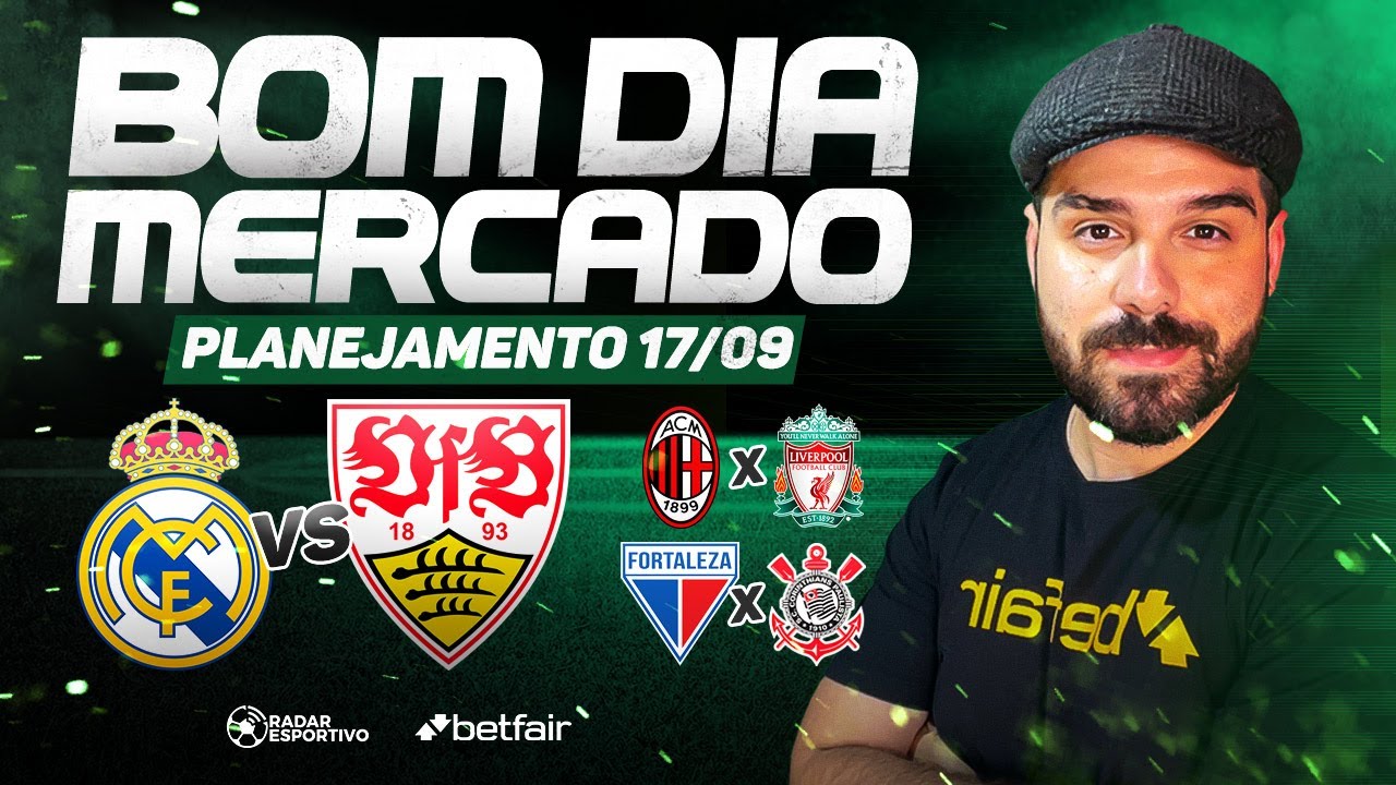 Planejamento para Trader Esportivo - Dia 17/09/24