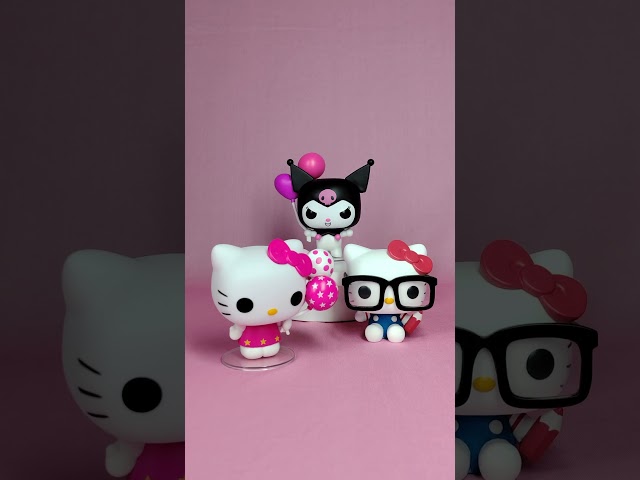 Vídeo relacionado con Funko Pop! Keychain: HK - Kuromi - (BLN) - Hello Kitty - Minifigura de Vinilo Coleccionable Llavero Original - Relleno de Calcetines - Idea de Regalo- Mercancia Oficial - Cartoons Fans - Minifigura