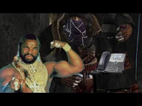 Mr T & Resident Evil 4 Merchant call some Telemarketers