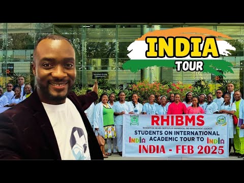 Cameroon's Best Univeristy (RHIBMS) Takes its Best Performing Students on An Academic Tour to India.