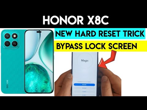 New Hard Reset Trick for Honor X8C in 2025