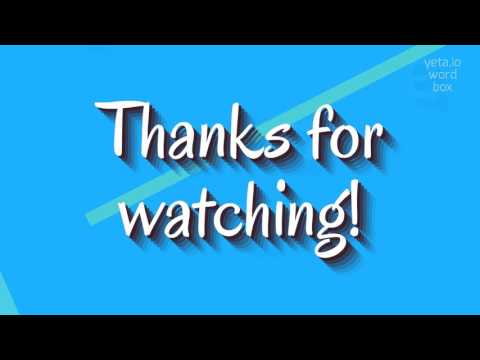 How to say "shafer's"! (High Quality Voices)