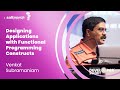 Designing Applications with Functional Programming Constructs - Venkat Subramaniam