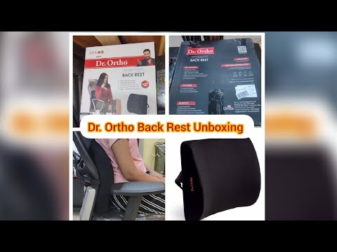 Back Support for Office Chair | Dr Ortho Orthopaedic Back Rest Unboxing #amazon #unboxing ????