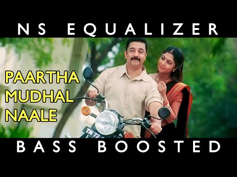 Paartha Mudhal Naale Song Bass Boosted|Vettaiyaadu Velaiyadu Song| Harris Jayaraj Hits|NS EQUALIZER