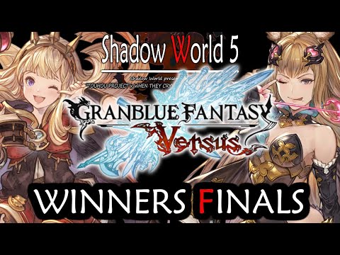 EX Falchion (Cagliostro) vs Sharkz (Metera) - GBVS Winners Finals - Shadow World 5