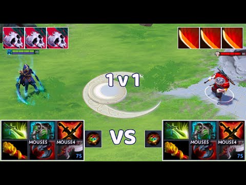 Phantom Assassin vs Juggernaut | Same items 1V1 who wins??