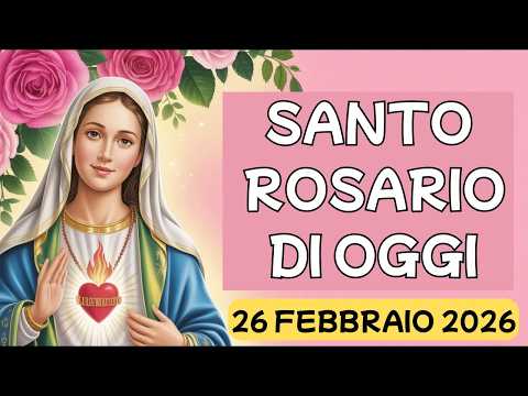 Santo Rosario Breve di Oggi - Giovedí 26 Febbraio🙏 Misteri Luminosi 🙏 Rosario alla Vergine Maria