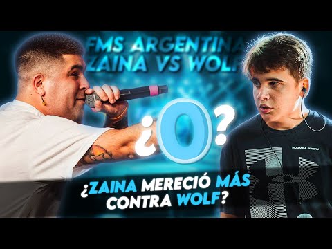 ¿ZAINA MERECIÓ MÁS CONTRA WOLF?
