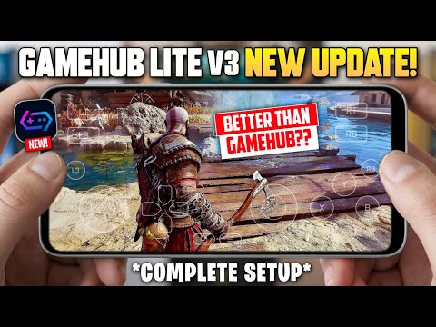 🚀 GameHub Lite V3 Is Here! Fastest & Cleanest Windows Emulator Yet (Full Setup + FPS Test)