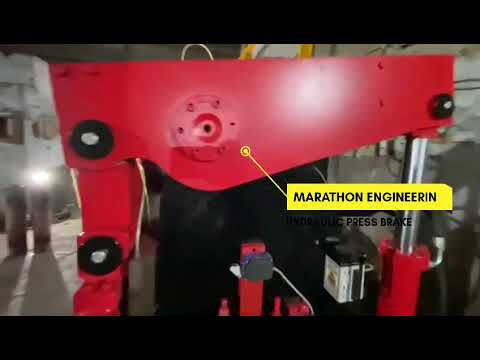 100 Ton Semi Automatic Hydraulic Press Brake Machine
