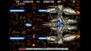 Gradius III (Arcade/PS2) Stage 3: Volcano/Underground