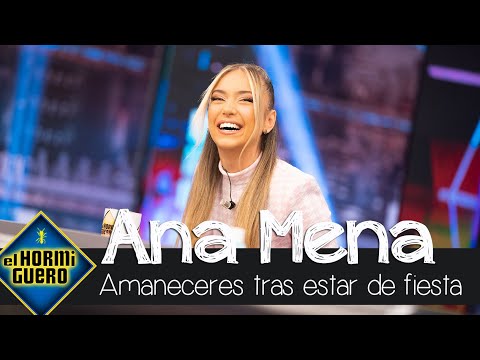 Ana Mena tras salir de fiesta: "Suelo aparecer en un medio de transporte diferente" - El Hormiguero