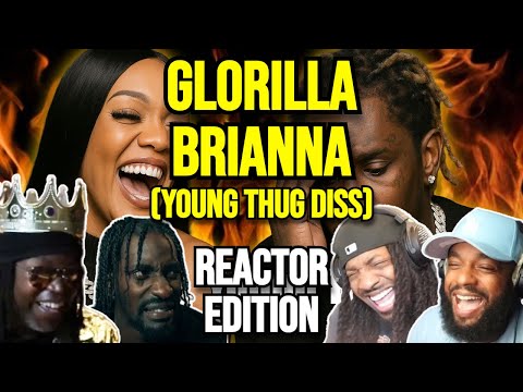 Glorilla - Brianna (Young Thug Diss) | REACTION MASHUP